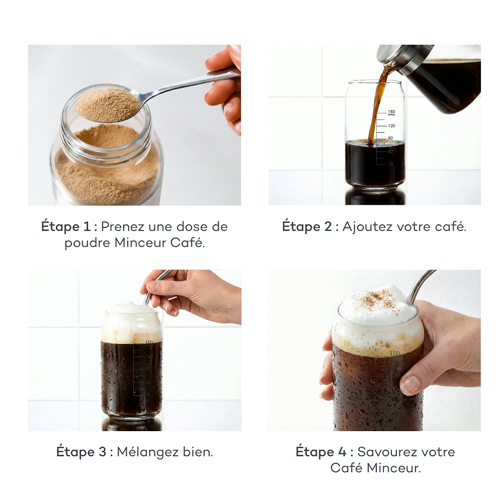 Miniature : BOISSON BRÛLE GRAISSES CAFÉ Perte de poids globale - D-LAB NUTRICOSMETICS