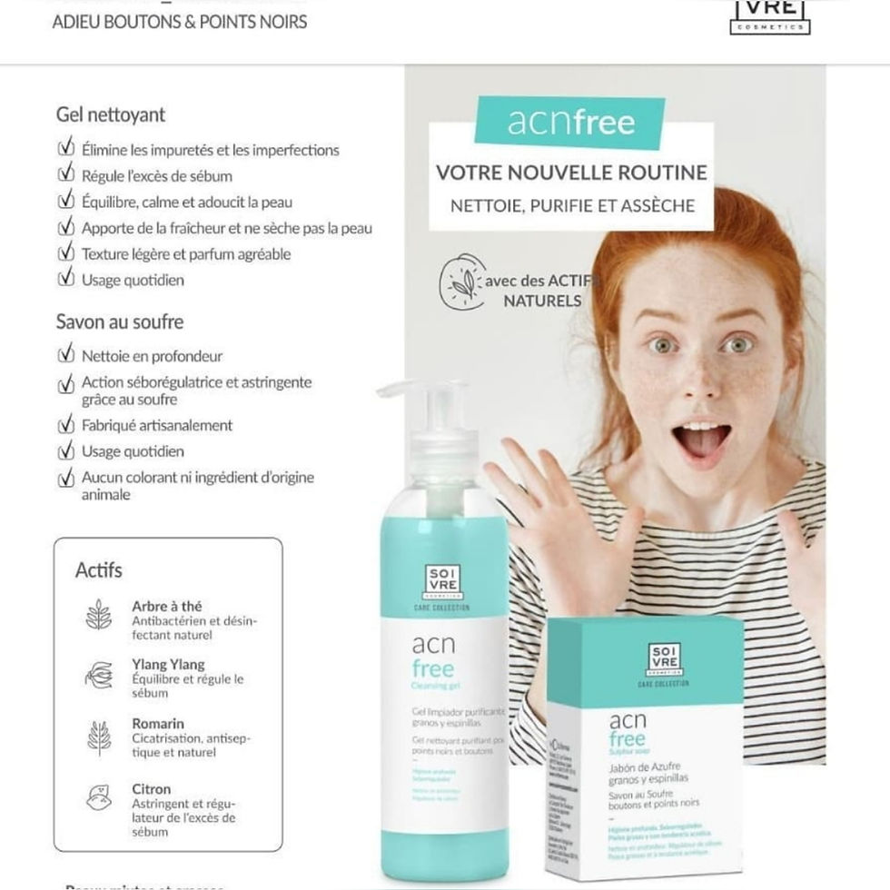 Miniature : GAMME ACN FREE  - GEL NETTOYANT PURIFIANT