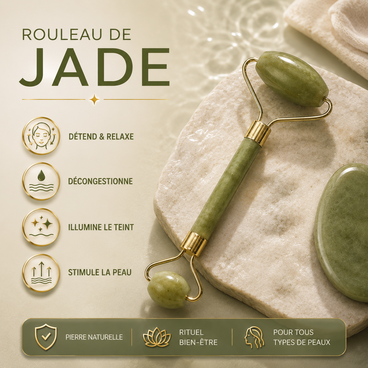 ROLLER FACIAL PIERRE DE JADE