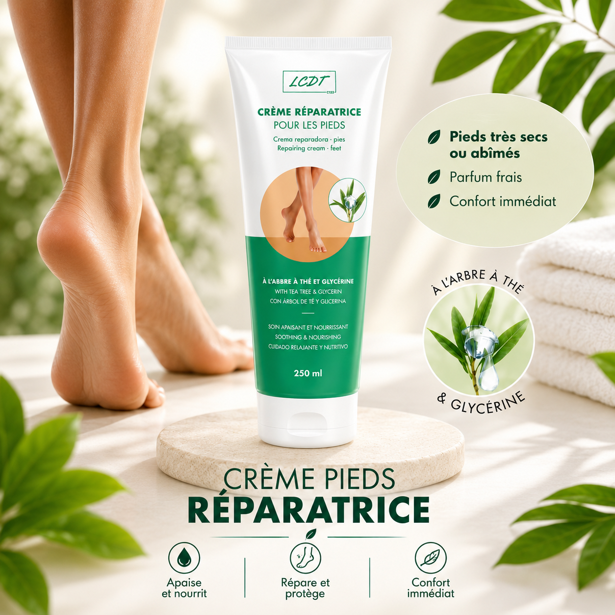 CRÈME RÉPARATRICE PIEDS