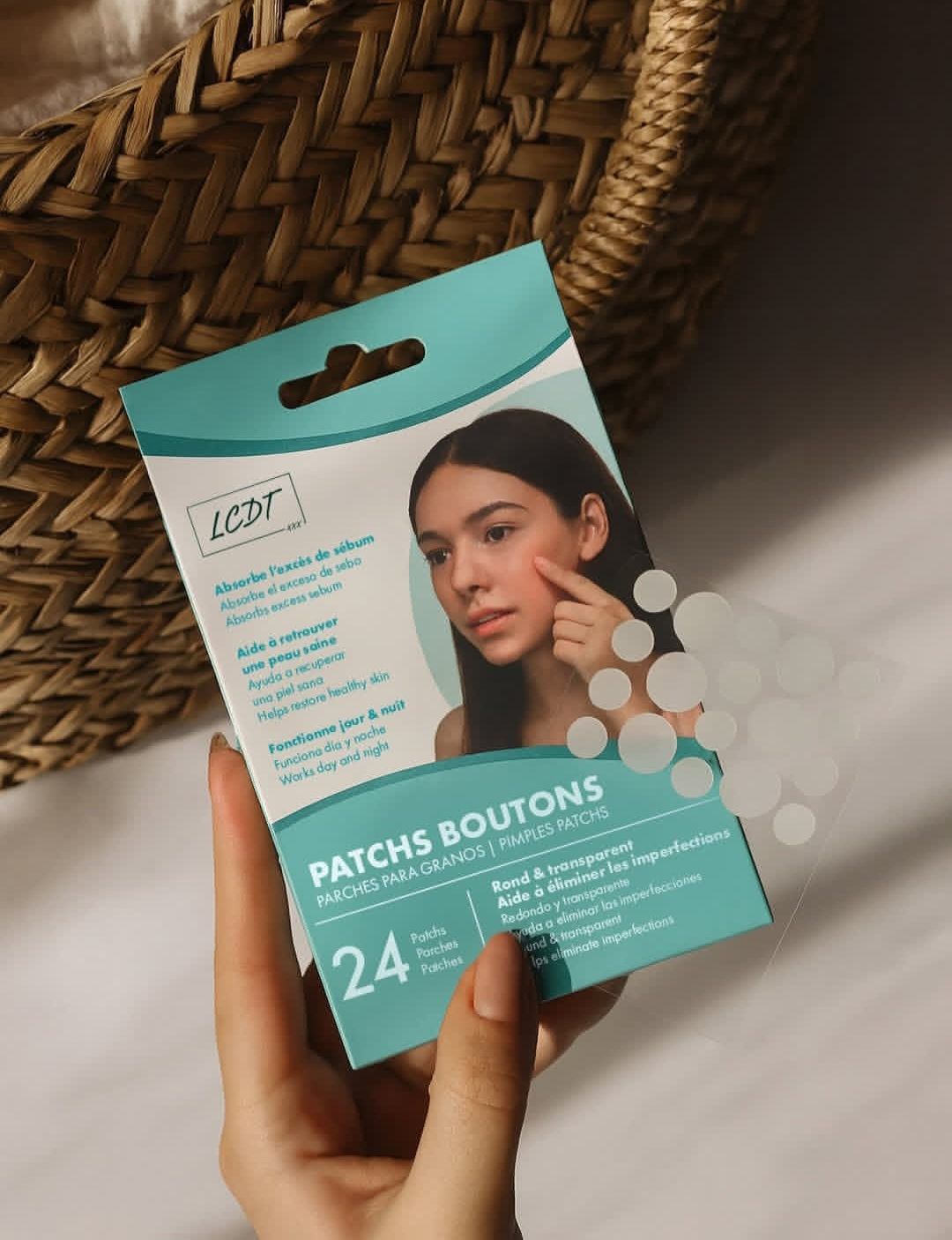 PATCH ANTI-ACNE (24 PATCHS) - LCDT