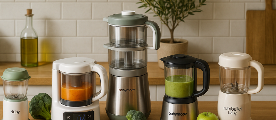 food processors in kitchen table