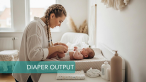 mom changing diaper, lovely diaper changing room