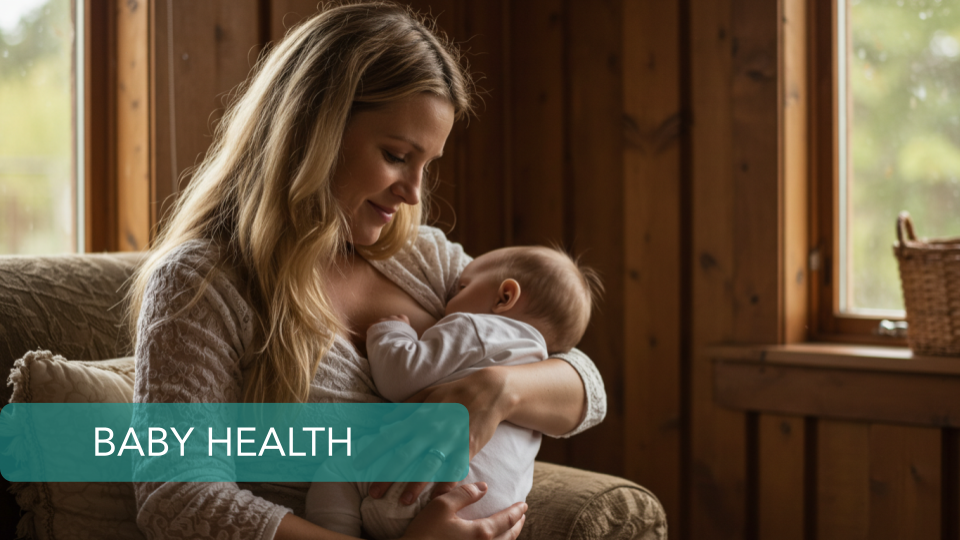 Breastfeeding and diabetes prevention; breastmilk and baby health; mom nursing newborn for health benefits