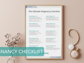 The Ultimate Prenatal Checklist: What to Do Every Month of Your Pregnancy