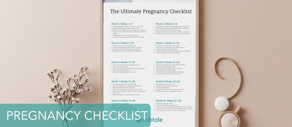 The Ultimate Prenatal Checklist: What to Do Every Month of Your Pregnancy