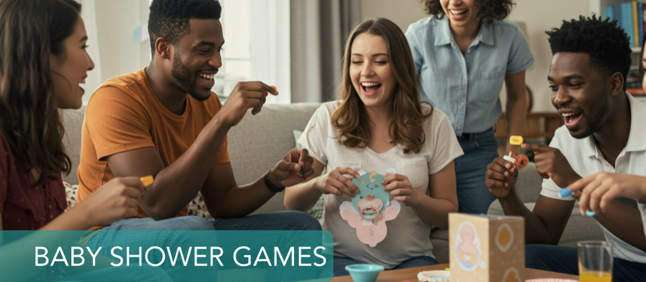Looking for free baby shower games to download and print? Try these top 5 fun, printable baby shower games that are easy to play and loved by guests!