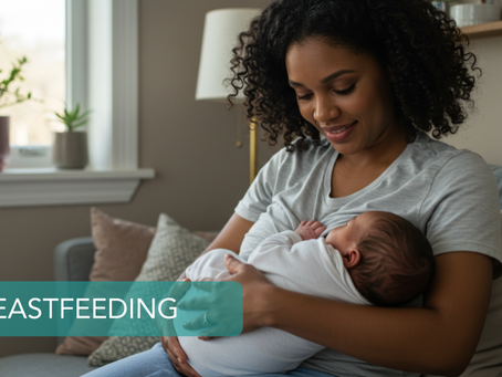 Mom breastfeeding baby at home; postpartum recovery and breastfeeding; breastfeeding and calorie burning