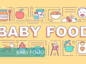 baby foods illustration