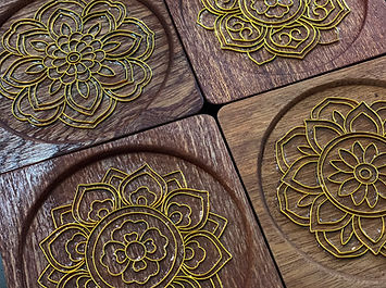 Cloisonné Filigree Coaster Hong Kong PMQ