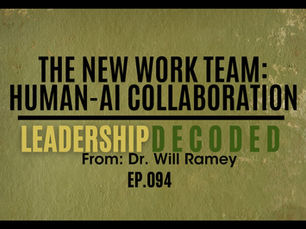 The New Work Team: Human-AI Collaboration