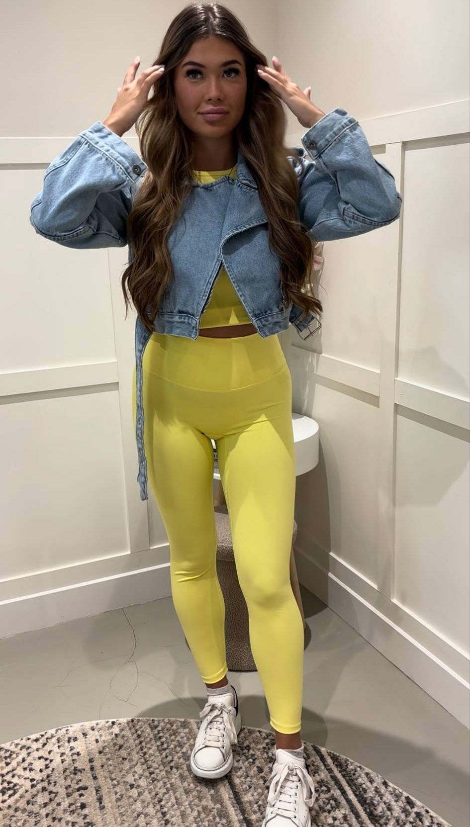 Thumbnail: SASHA YELLOW SEAMLESS SET 