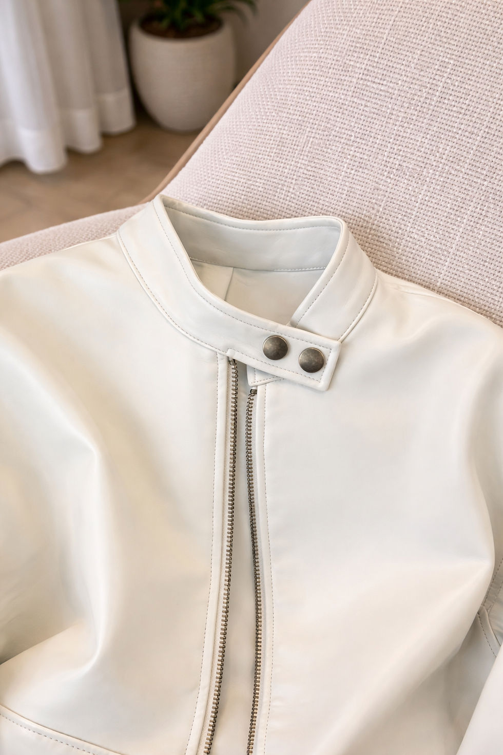 Thumbnail: ISLA FAUX LEATHER JACKET 