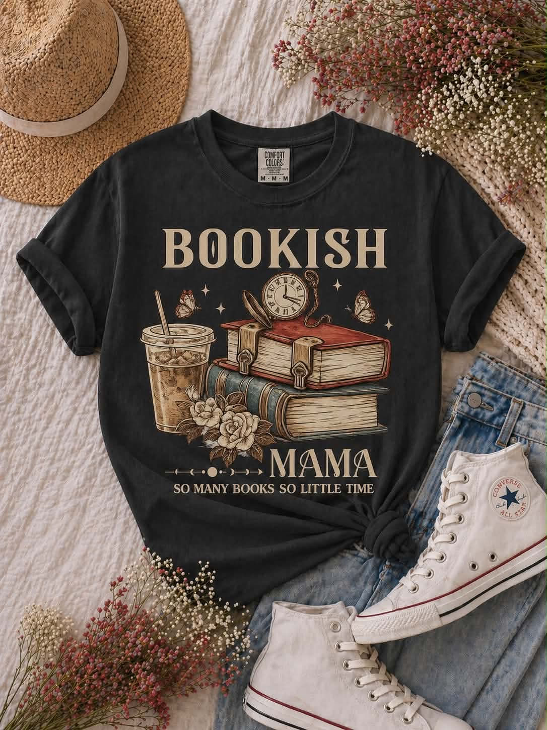 Bookish Mama so many books so little time Tee