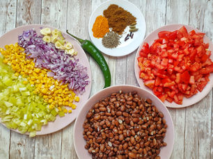 Curry de fasole - rețetă rapidă