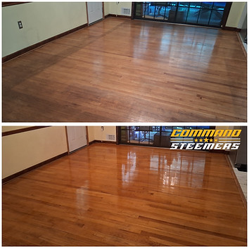 Hardwood floor polishing and restoration services