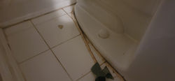 Old caulking