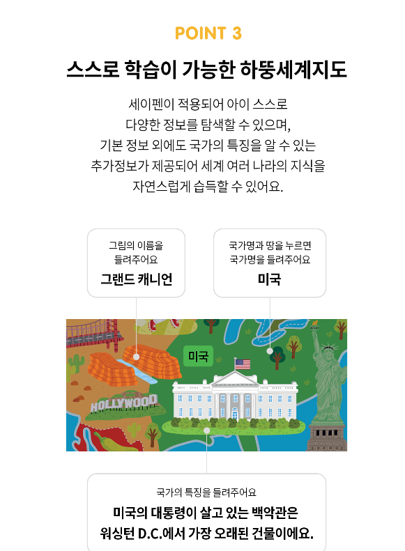 Thumbnail: 하뚱-세계지도 2종 세트(세이펜 호환)