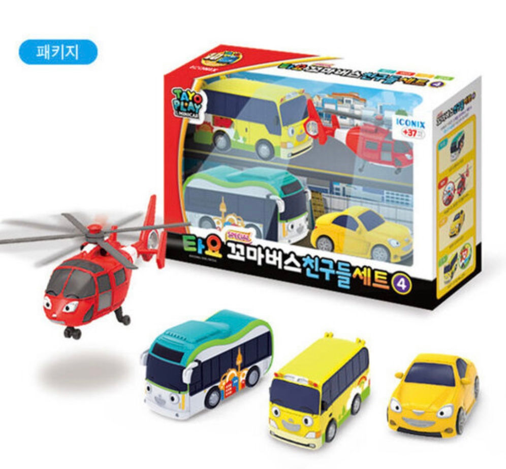 타요 스페셜 꼬마버스 친구들 세트 4