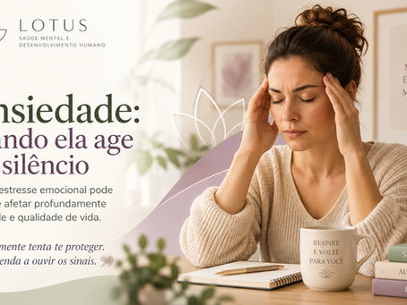 Ansiedade e estresse emocional: sinais e impactos na saúde mental