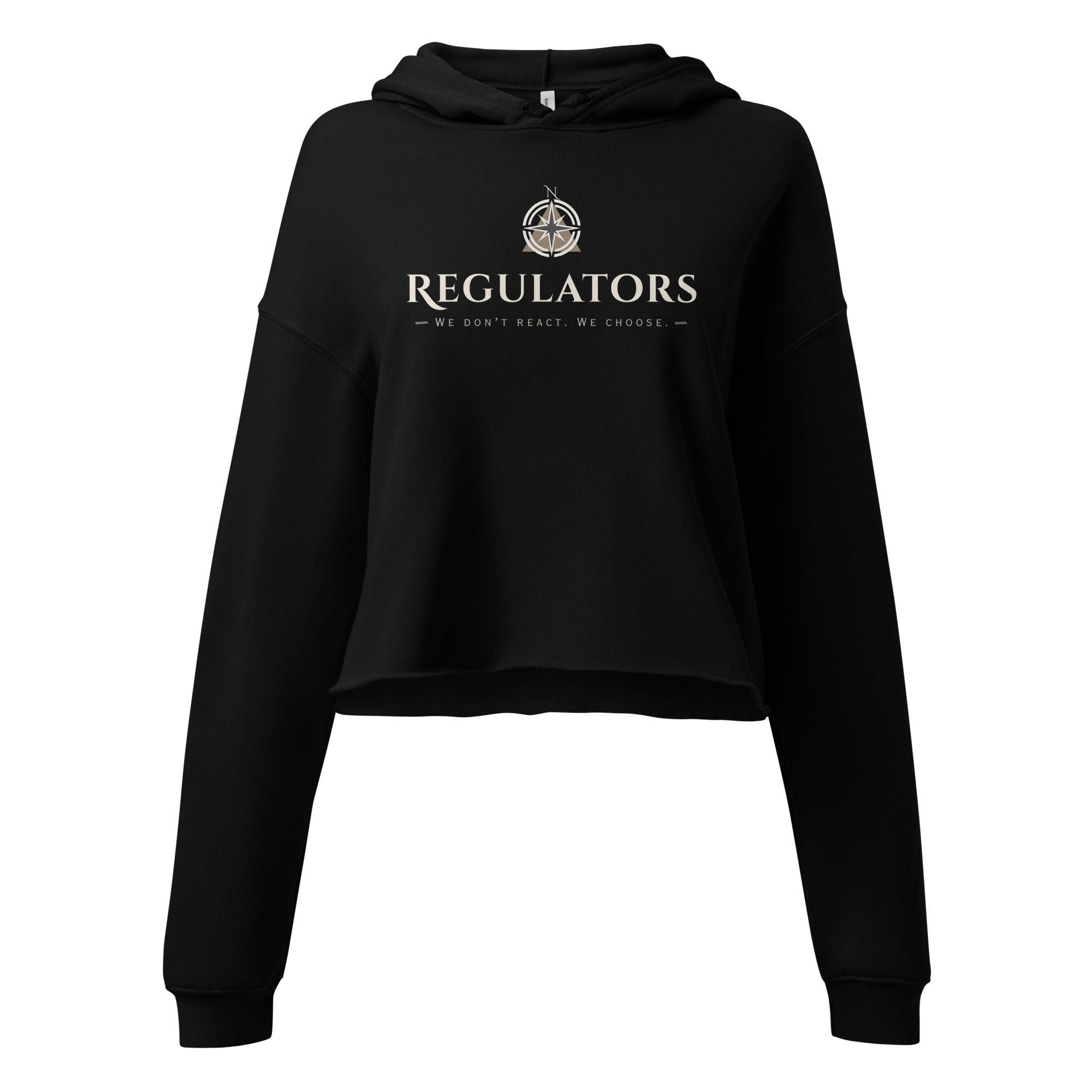 Regulators-Women's Cropped Hoodie | Bella + Canvas 7502