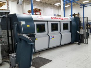 3000 WATT SALVAGNINI L-3 (L-30)FIBER, MFG:2012 APPROX:6100 CUTTING HO