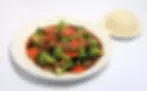 85. Stir Fried Beef & Broccoli/Cơm Bò Xào Bông Cải