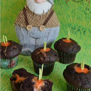 Falsche Karottenmuffins