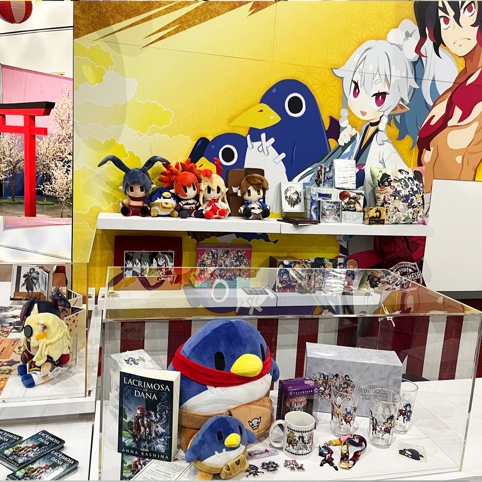 Anime Expo 2023: Disgaea 7: Vows of the Virtueless Booth Concept & Design Direction