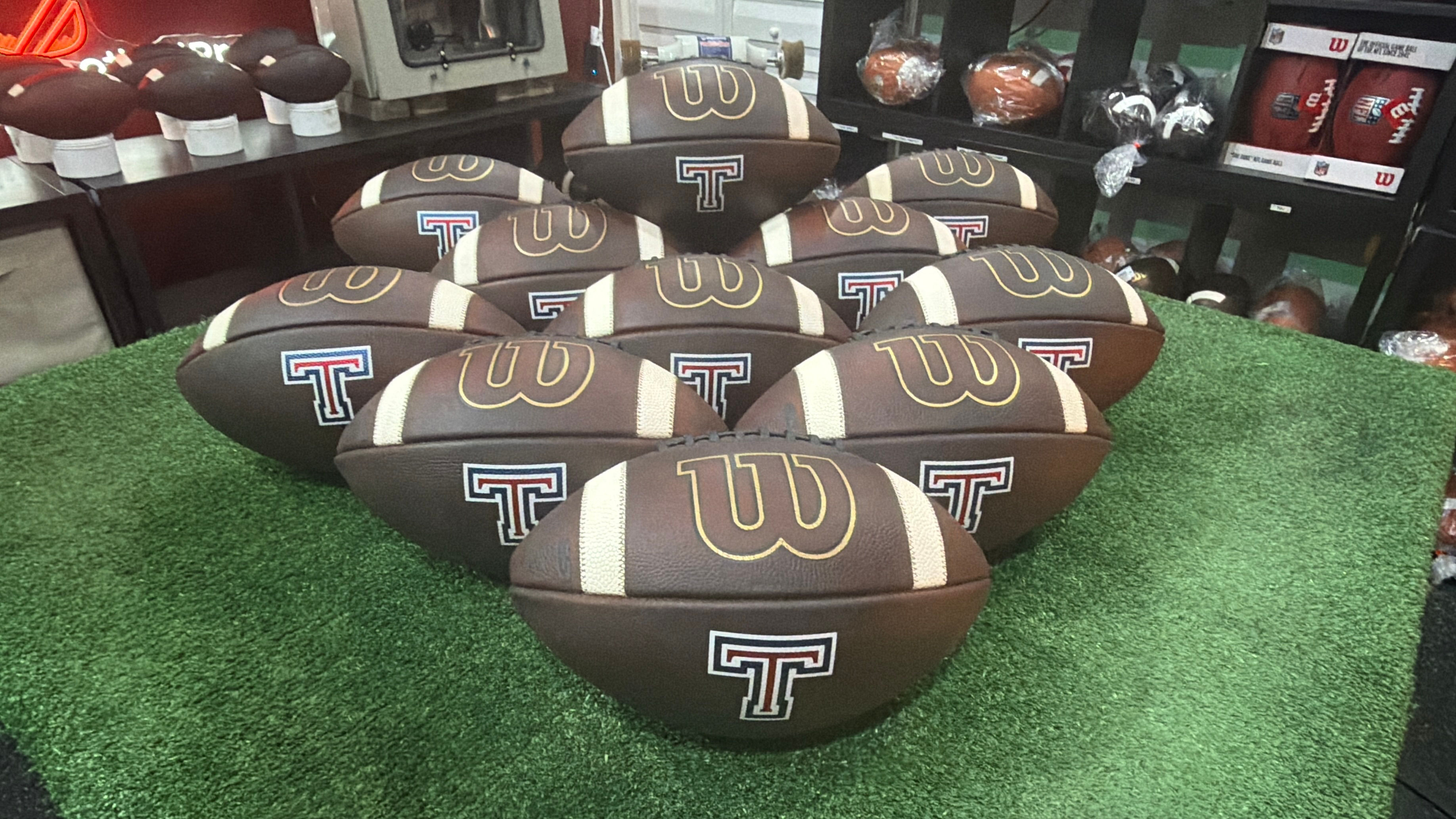 12 GST Official Tan NFHS Football – Football Prep Service