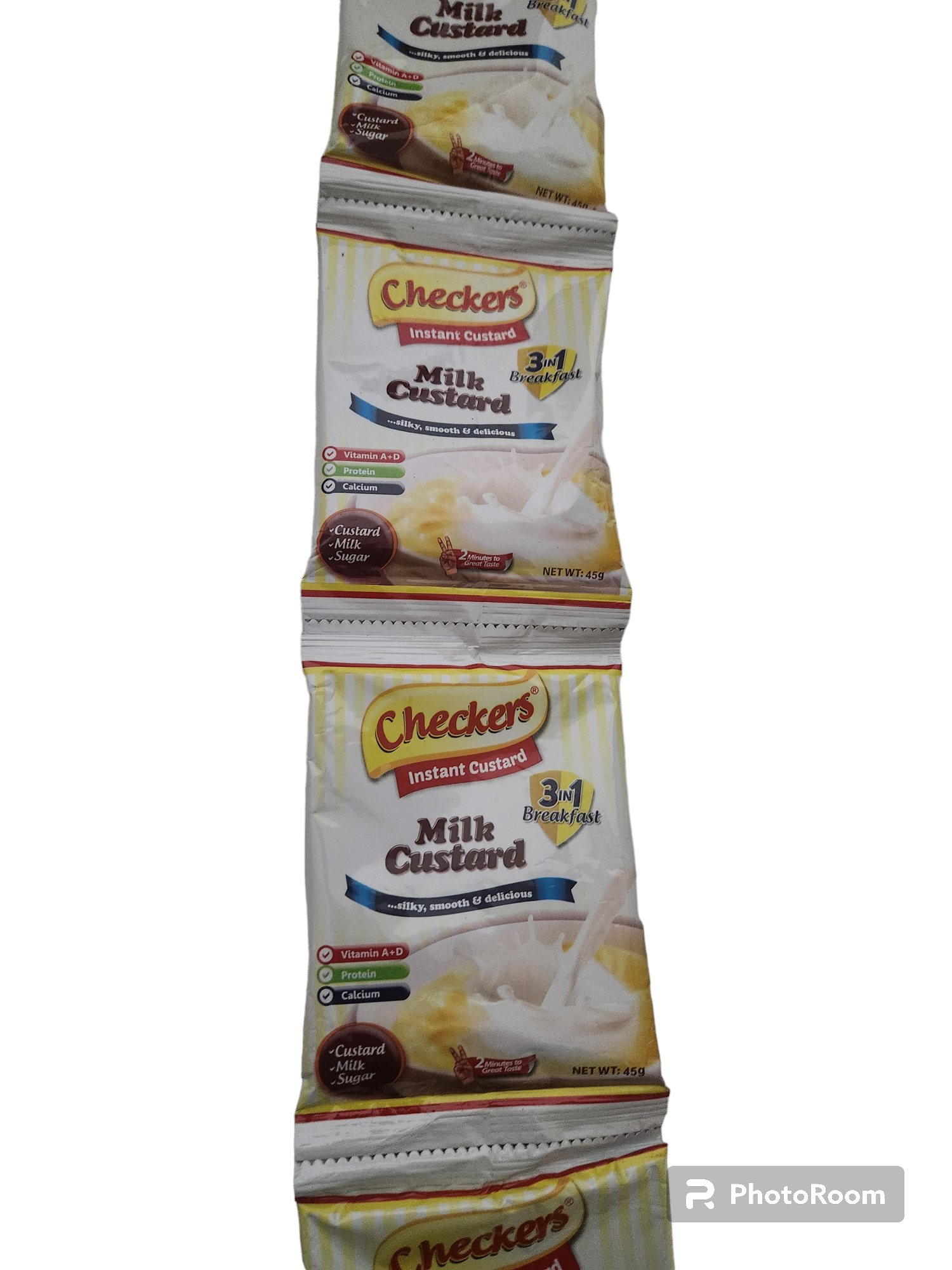 Checker custard 3 in 1