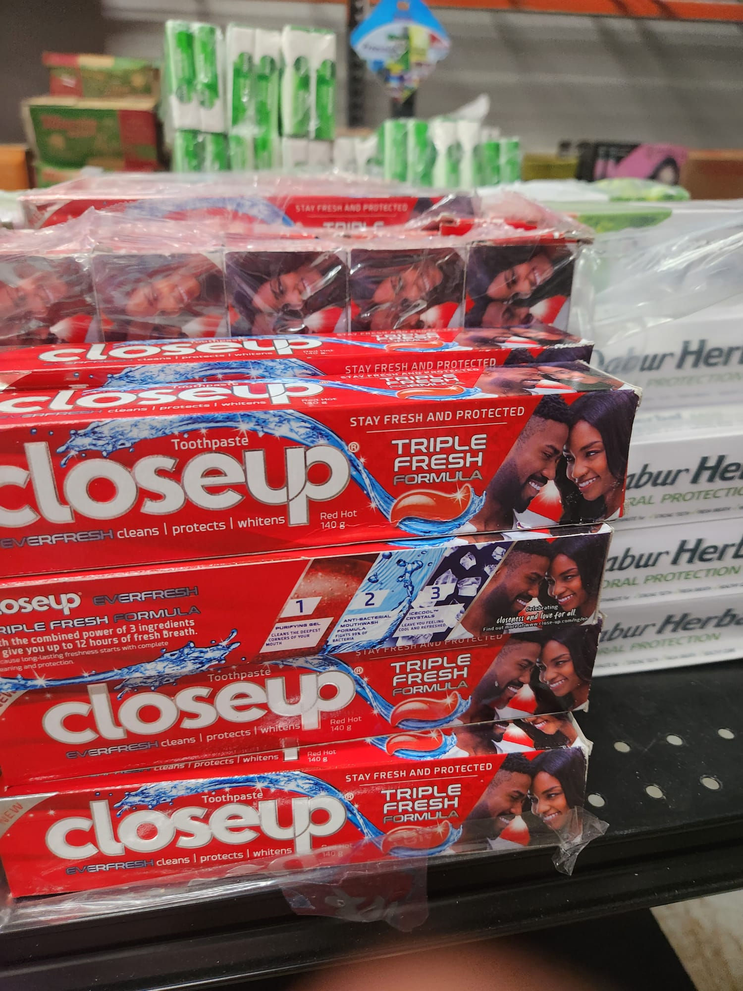 Close Up toothpaste