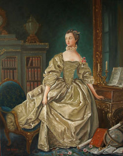 Madame de Pompadour, por Boucher