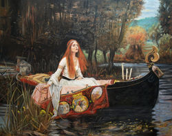 The Lady of Shalott, J. W. Waterhouse, 1888