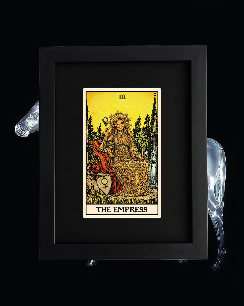 Miniatura: Quadro Tarot Emoldurado