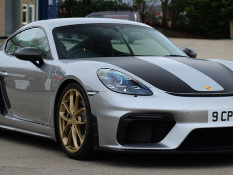 Porsche GT4 Underbody Dry Ice Clean