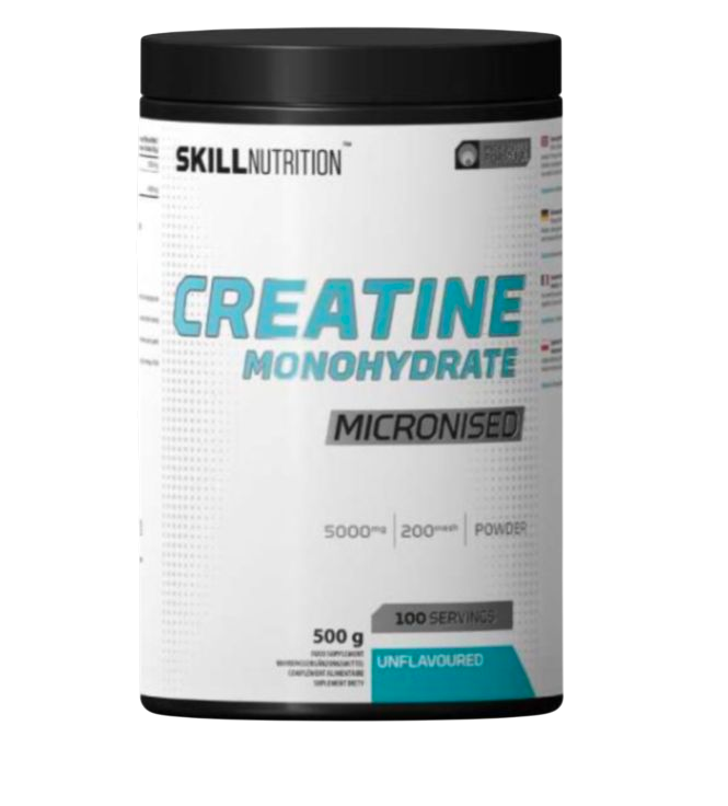 Miniature : Skill Nutrition – Monohydrate de créatine micronisée – 500 g – Sans arôme
