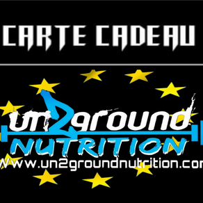 🎁 Carte Cadeau Un2ground Nutrition