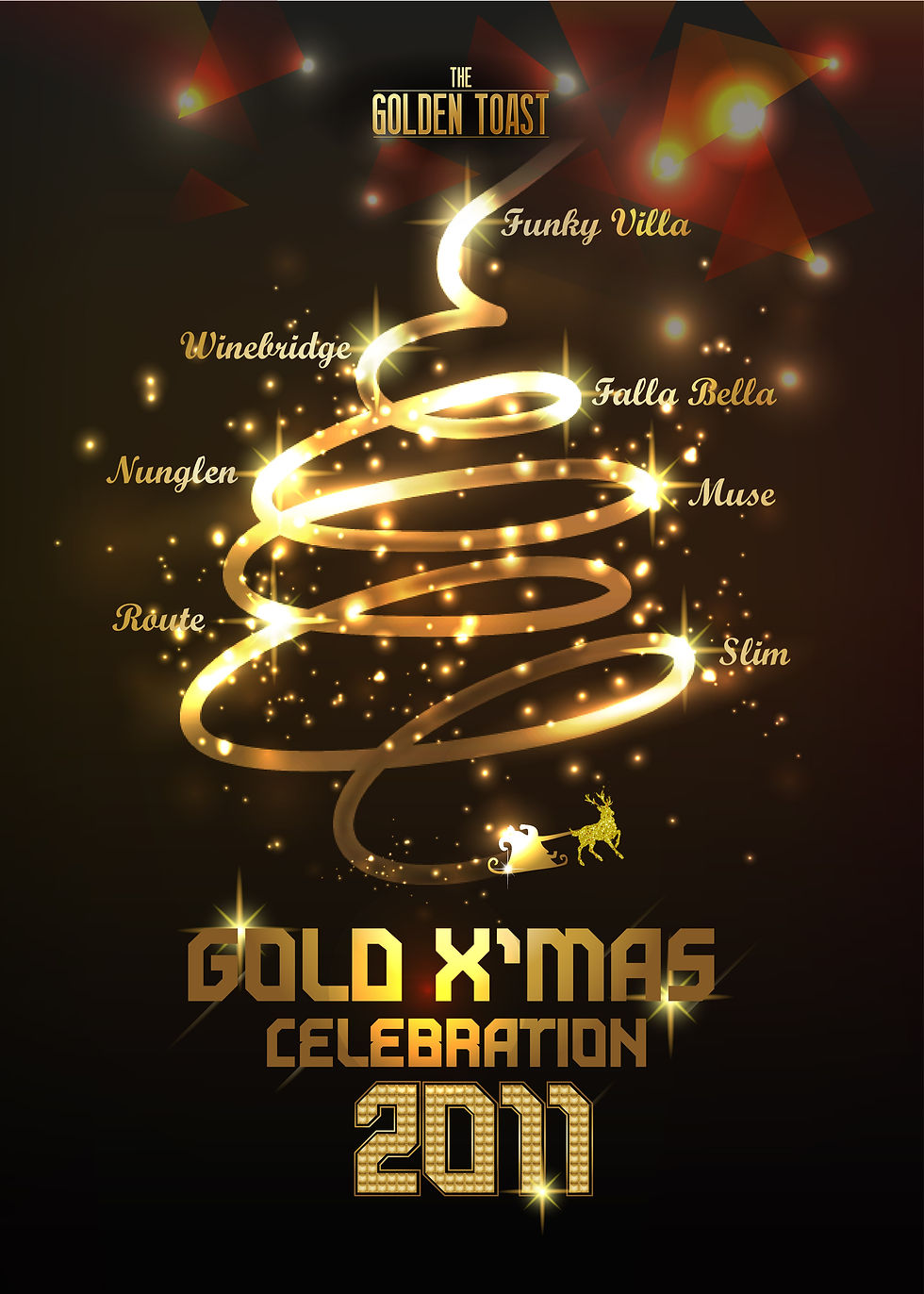 Gold X'mas party