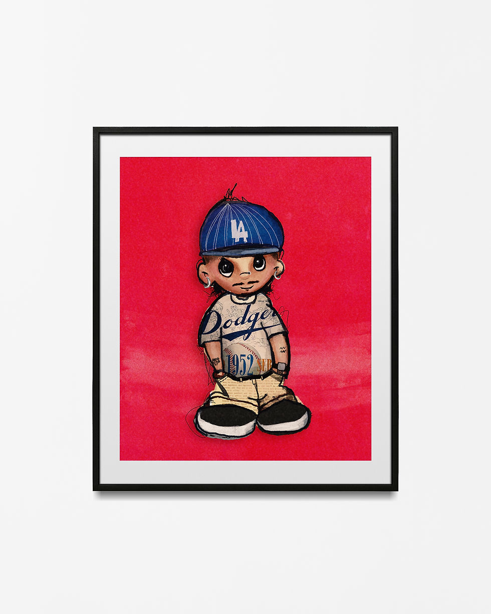 Thumbnail: Boy Blue - Art Print