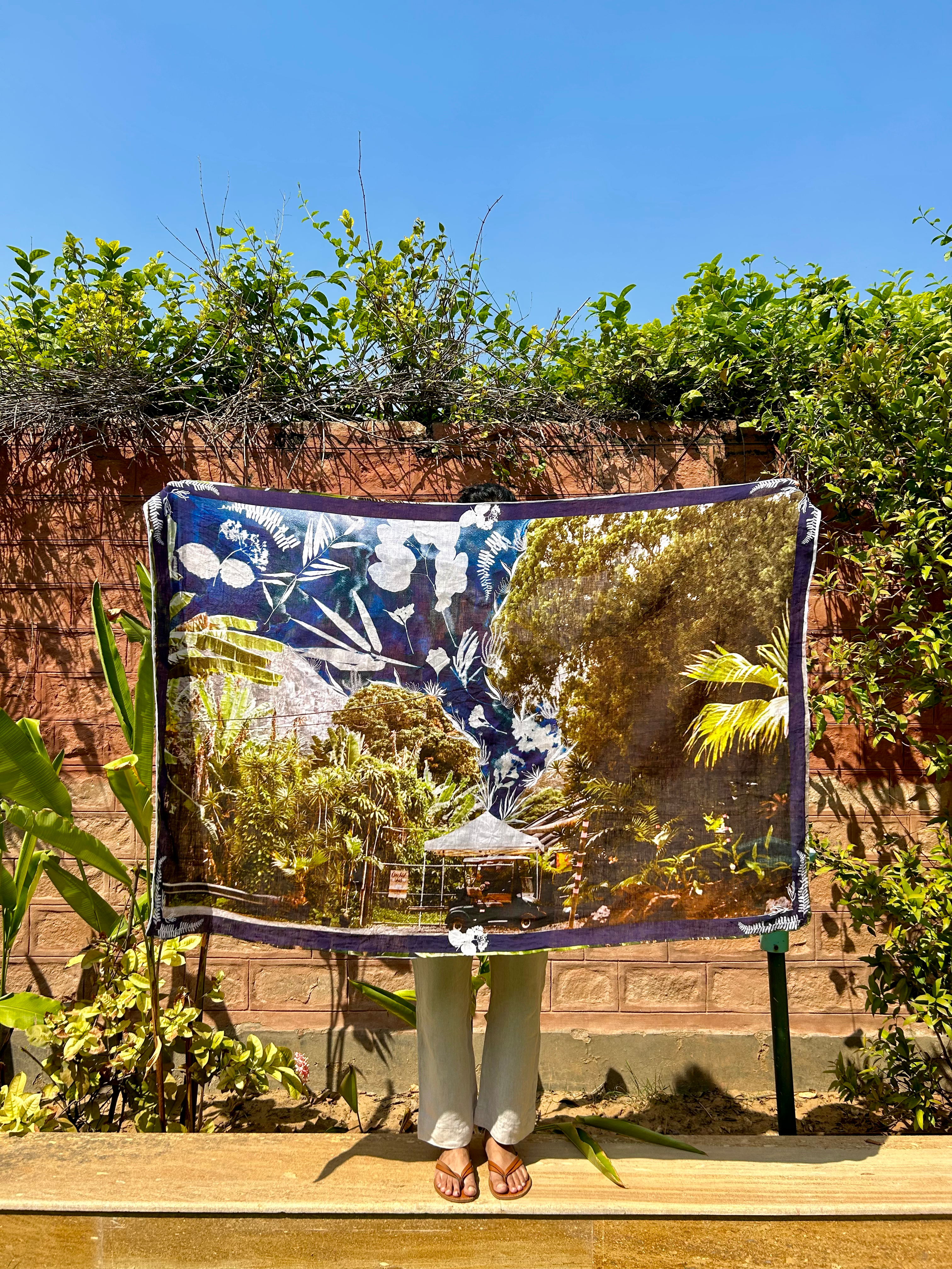 Orchid Farm Tapestry