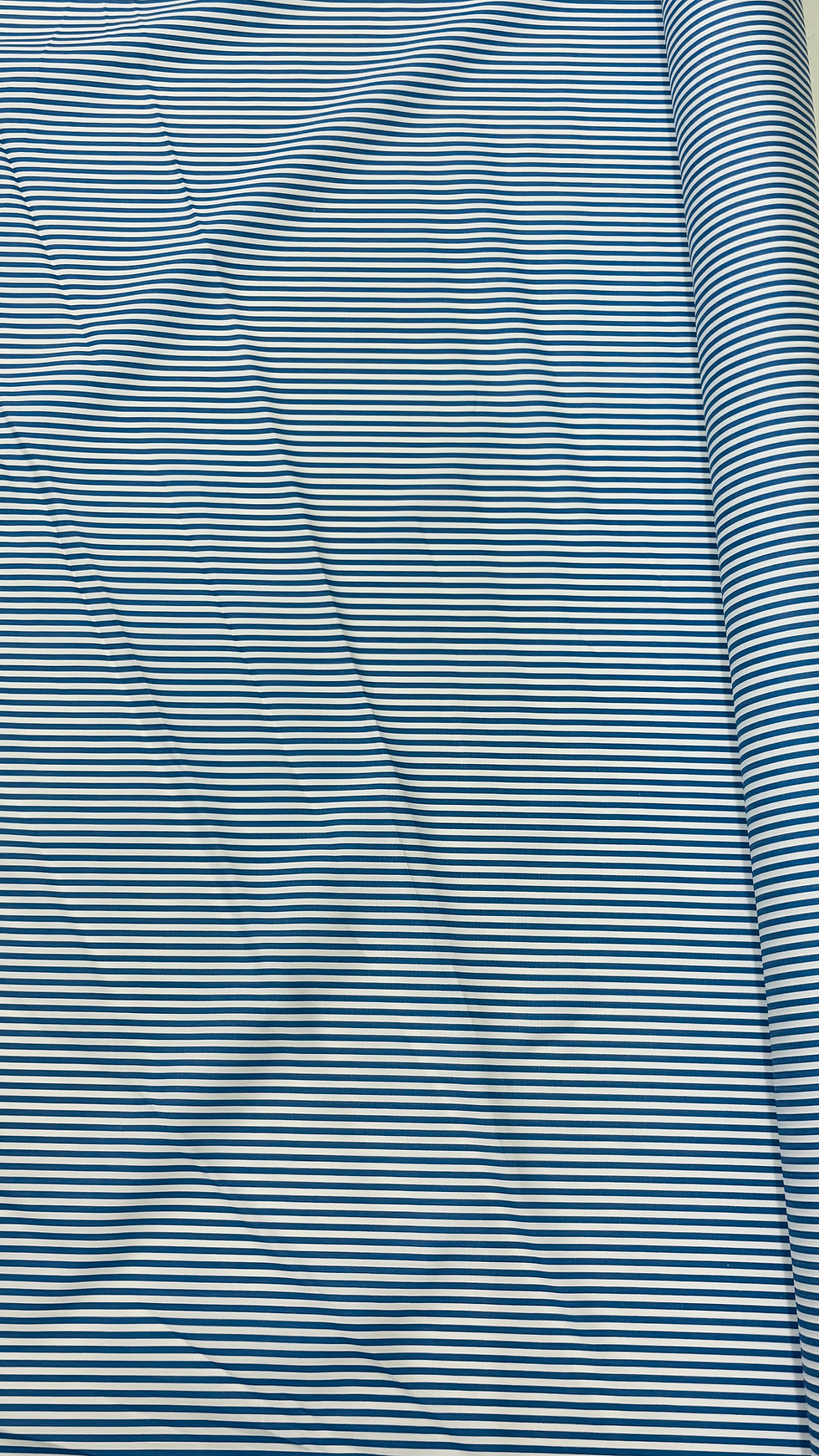 Thumbnail: Blue stripes cotton fabric