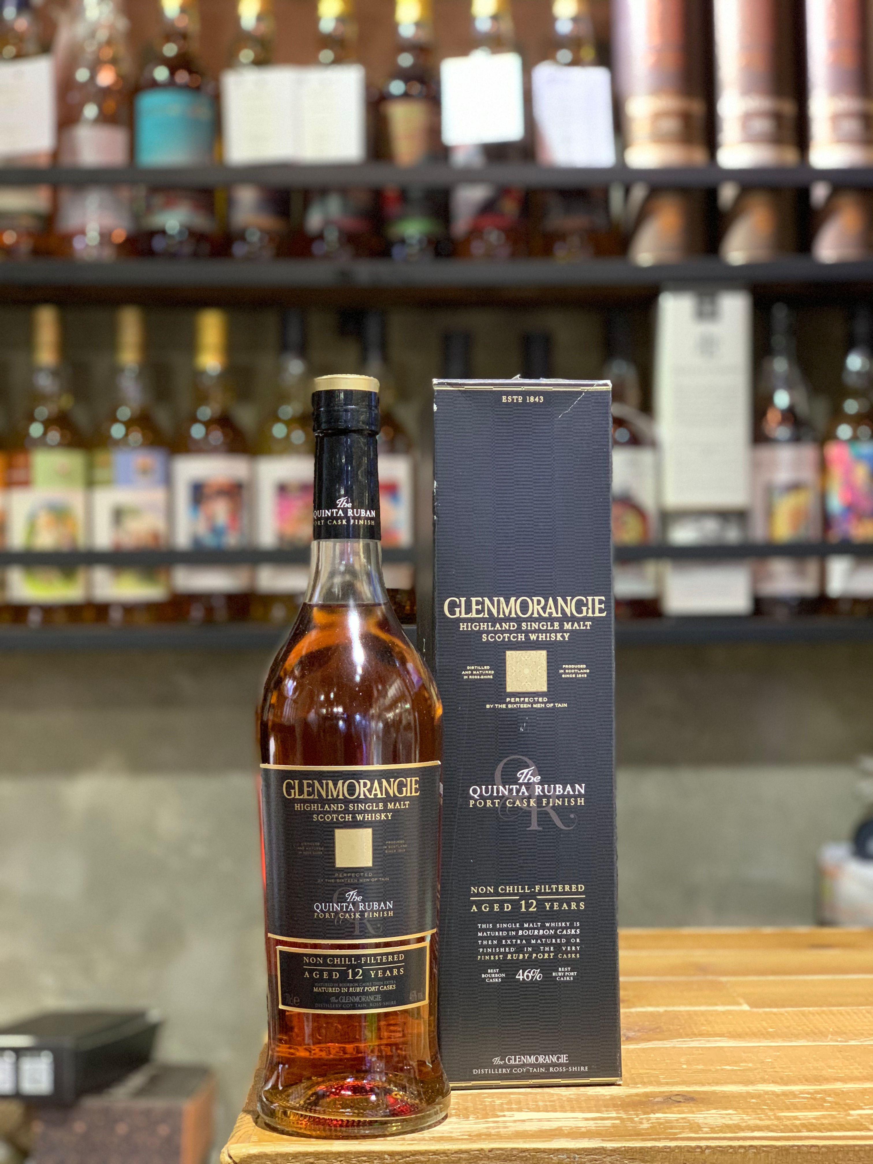 Glenmorangie™️ · The Quinta Ruban Port Cask · Aged 12 Years