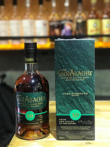 Glenallachie™️ · Aged Ten Years · Cask Strength · Batch 3