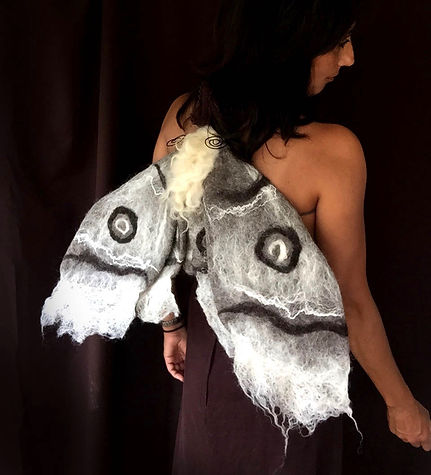 Moth Wearable Art