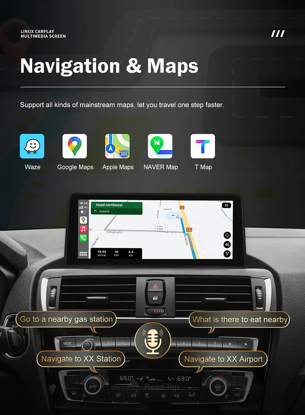 Thumbnail: BMW 1 2 Series F20 NBT / CIC Apple CarPlay / Android Auto Screen Upgrade