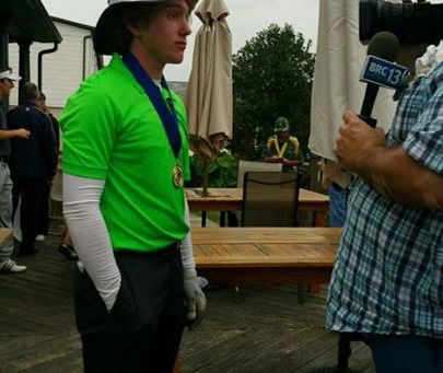 William 3peats as District XI 2A Champion