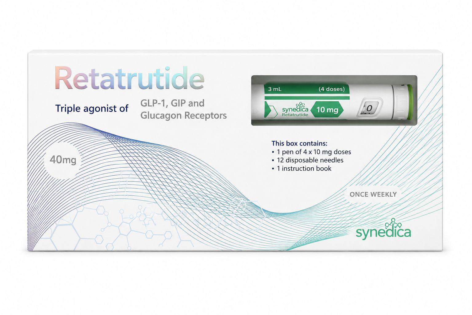 RETATRUTIDE Synedica-40MG