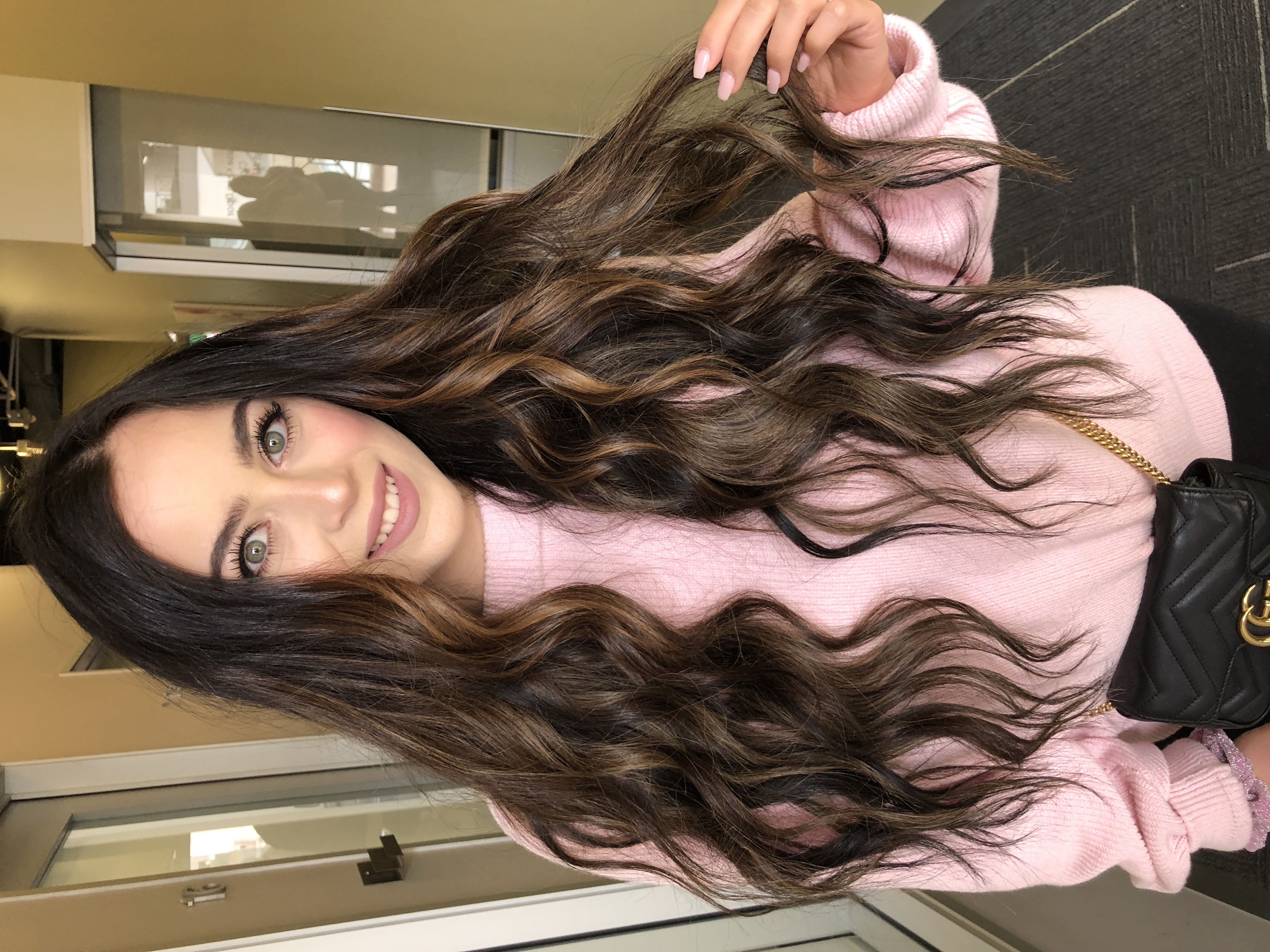 West Hollywood Hairstylist Hand Tied Extensions Sarah English Salon