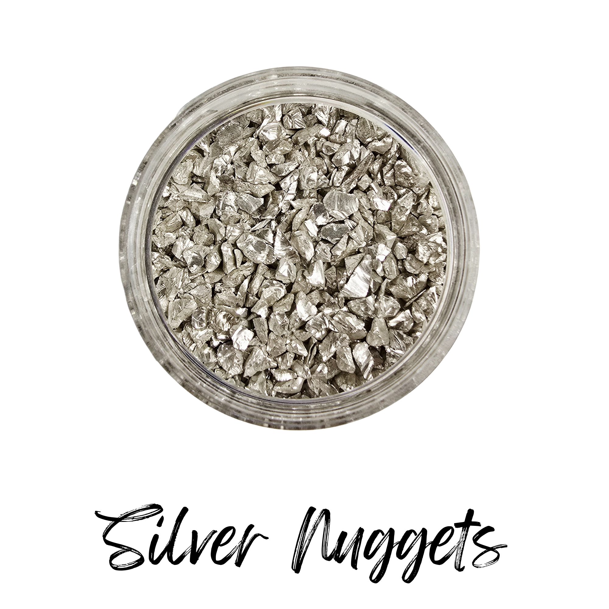 Silver Decorative Nuggets